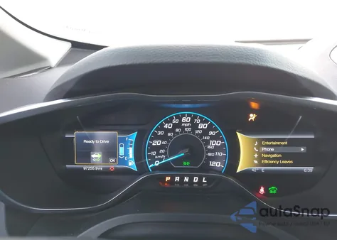 2013 Ford C-Max Energi Sel from USA, damaged, VIN 1FADP5CU1DL543778